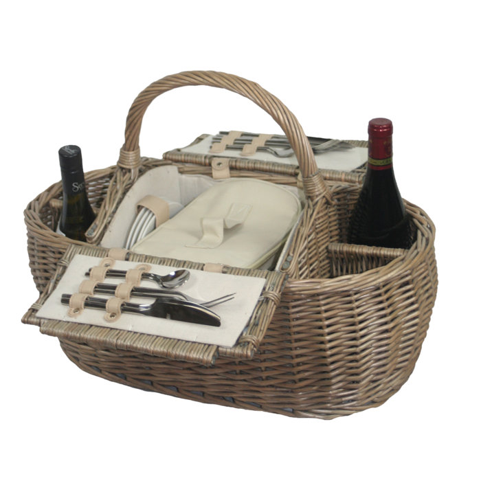 House Additions Boat Picnic Basket & Reviews Wayfair.co.uk